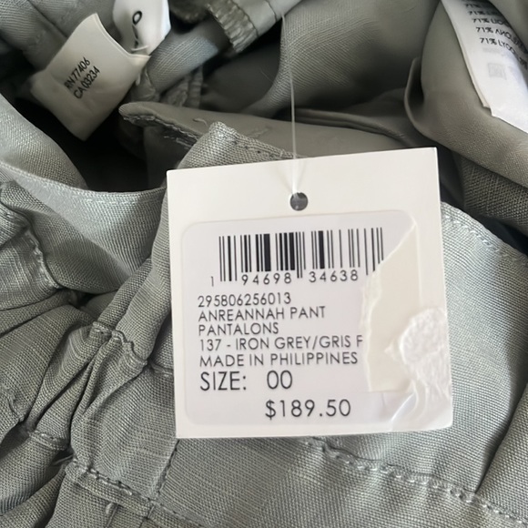 NWT Club Monaco Anreannah Pant - Picture 3 of 3